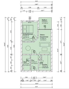 Foto - 2 Zimmer Etagenwohnung zur Miete in Leipzig