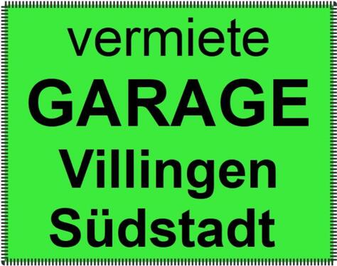 Foto - VERMIETE Garage in Villingen Südstadt