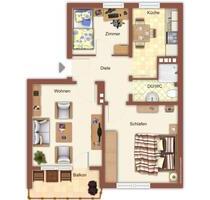 3-Zimmer-Wohnung in Mönchengladbach Hardt