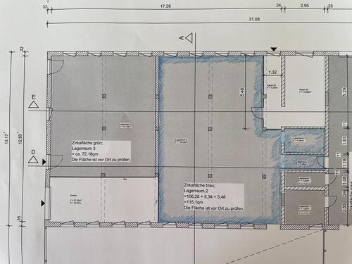 Foto - kalte Lagerfläche - Abstellraum