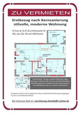 Foto - Moderne 3 ZKB Wohnung- 3 ZKB- Erstbezug nach Kernsanierung
