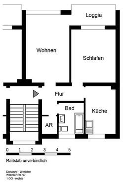 Foto - Etagenwohnung in Duisburg