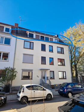 Foto - 2,5-Zimmer-Dachgeschosswohnung in Bremen-Findorff - unrenoviert -
