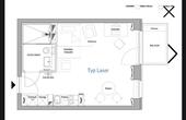 Foto - 1-Zimmer Wohnung zu vermieten ab 1.11.2025