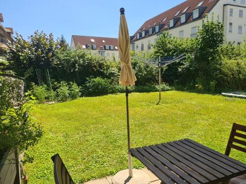 Foto - Helle 3-Zi-Wohnung mit Garten - 1.300,00&nbsp;EUR Kaltmiete, ca.&nbsp; 80,00&nbsp;m&sup2;