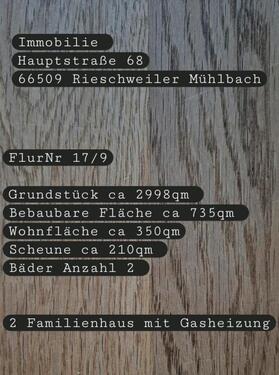 Foto - Einfamilienhaus in Rieschweiler-Mühlbach