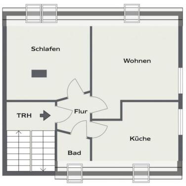 Foto - 2 Zimmer Dachgeschoßwohnung zur Miete in Koblenz