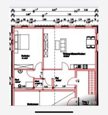 Foto - 2 Zimmer Dachgeschoßwohnung zur Miete in Bredstedt