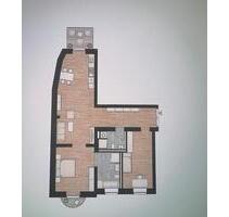 Ruhige 3-Raum-Wohnung zu vermieten - Burg