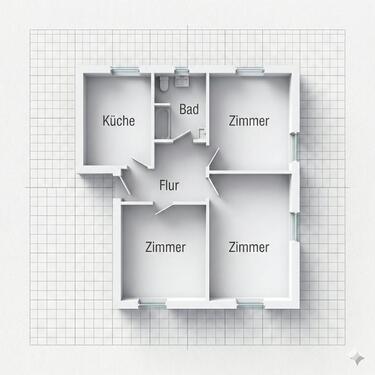 Foto - 3 Zimmer Erdgeschoßwohnung zur Miete in Goslar