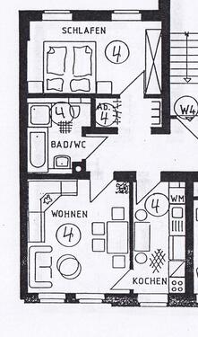 Foto - 2 Zimmer Etagenwohnung zur Miete in Zschorlau