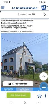 Foto - Freistehendes großes Einfamilienhaus Zweifamilienhaus kernsaniert