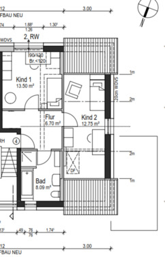 Foto - 1 Zimmer Dachgeschoßwohnung zur Miete in Altenbeken