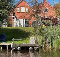 Angelurlaub , Ferienhaus direkt am Timmeler Meer - Großefehn