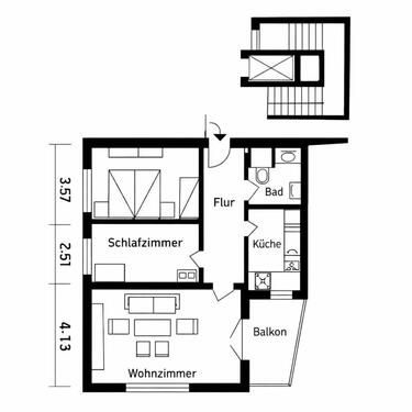 Foto - Etagenwohnung in Iserlohn zur Miete