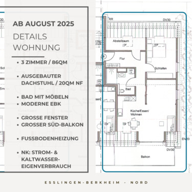 Foto - Etagenwohnung in Esslingen am Neckar zur Miete