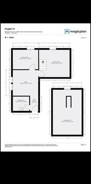 Foto - Helle 3-Zimmer-Wohnung mit ausgebautem Dachboden