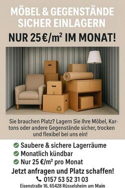 Foto - Möbel & Gegenstände sicher einlagern – nur 25 €m² im Monat