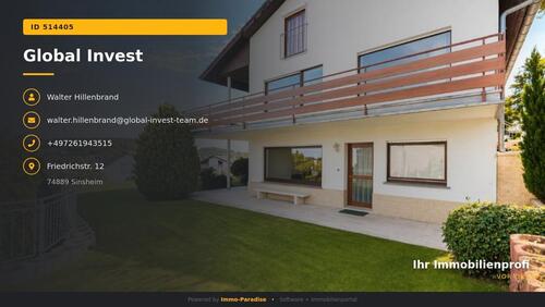 Foto - 3 Zimmer Terrassenwohnung zur Miete in Sinsheim