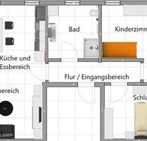 Schöne, renovierte 3-Zimmer Wohnung - Hettstedt