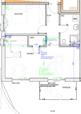 Foto - 2 Zimmer Erdgeschoßwohnung zur Miete in Laupheim
