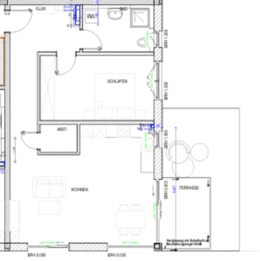 Foto - Erdgeschoßwohnung in Laupheim zur Miete