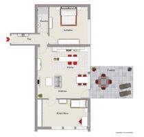 Sanierte 3-Zimmer-Wohnung im Souterrain am Lemgoer Stadtwall