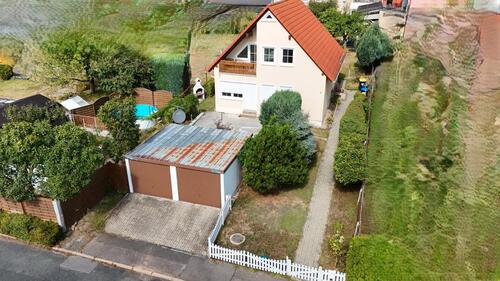 Foto - Einfamilienhaus freistehend mit Blick ins Grüne - Sackgassenlage