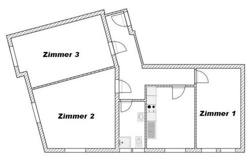 Foto - Etagenwohnung zur Miete in Kassel
