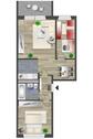 Foto - Top Angebot!! 3 Zimmer Wohnung in Chemnitz - Kappel (möbliert)