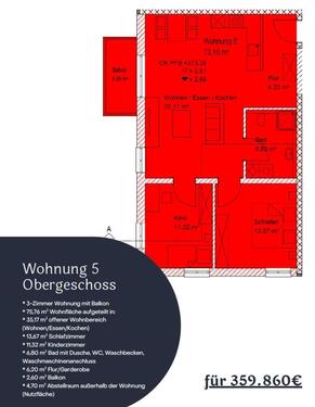 Foto - Etagenwohnung in Neuötting zur Miete