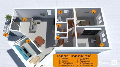 Foto - 3 Zimmer Etagenwohnung zur Miete in Dinslaken