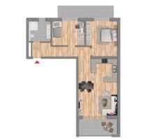 Schöne 3 Zi-Wohnung in VaihingenEnz zu vermieten ERSTBEZUG - Vaihingen an der Enz