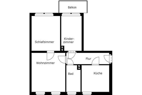 Foto - 3 Zimmer Etagenwohnung in Plauen