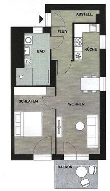 Foto - Etagenwohnung in Surberg zur Miete