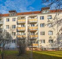 Helle, sanierte 3-Raumwohnung mit Südbalkon - Halle (Saale) Gesundbrunnen