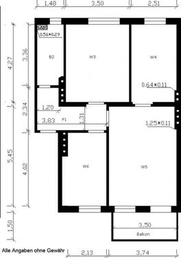 Foto - 3 Zimmer Etagenwohnung in Magdeburg