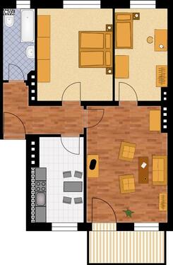 Foto - Etagenwohnung in Magdeburg zur Miete