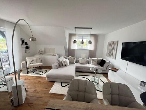 Foto - Exklusive 3-Zi-Maisonette-Neubauwohnung m. Balkon, 2 Bädern und Einbauküche