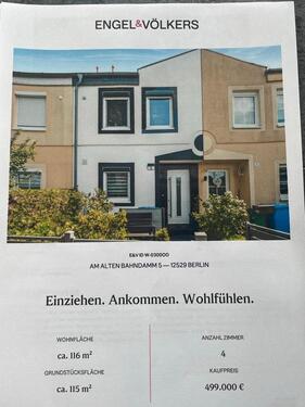 Foto - schönes Reihenhaus - 485.000,00 EUR Kaufpreis,