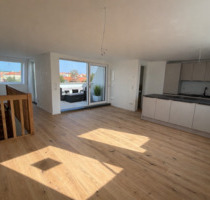 Moderne Maisonette-Wohnung mit großer Dachterrasse - Freiberg