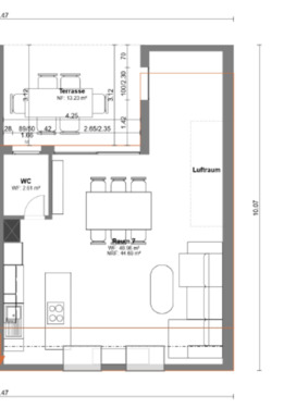 Foto - 4 Zimmer Dachgeschoßwohnung zur Miete in Freiberg