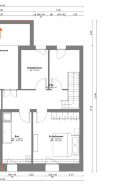 Foto - 4 Zimmer Dachgeschoßwohnung in Freiberg