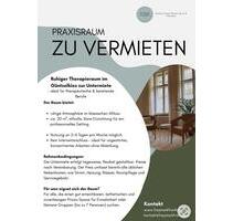 Heller Therapieraum zur Untermiete - o - Berlin Charlottenburg-Wilmersdorf