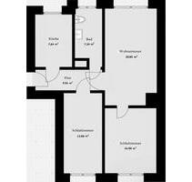 3 Raum Wohnung in Hohenwarsleben nähe Elbe Park - Wolmirstedt