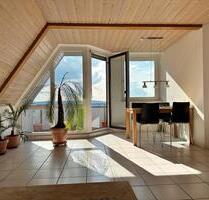 Maisonette Wohnung mit Fernblick 4 Zi. 2 Balkone Neckarwestheim