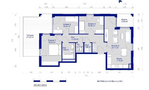 Foto - Schöne 4-Zimmer-EG mit Garten zu vermieten ab 01.12