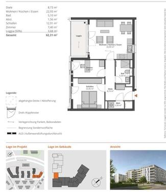 Foto - Etagenwohnung in Schönefeld zur Miete