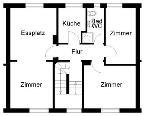 Foto - 3 Zimmer Etagenwohnung zur Miete in Osnabrück