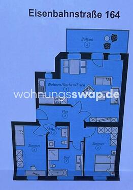 Foto - 3 Zimmer Etagenwohnung zur Miete in Leipzig